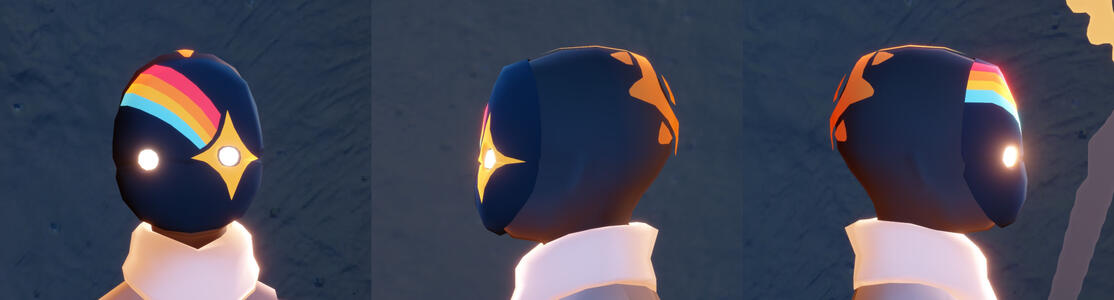 Days of Color Rainbow Mask by cy